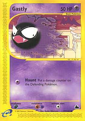 057 / 144 Gastly comune (EN) -NEAR MINT-
