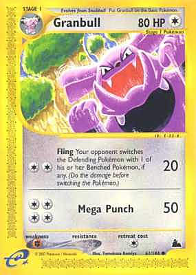 061 / 144 Granbull comune (EN) -NEAR MINT-