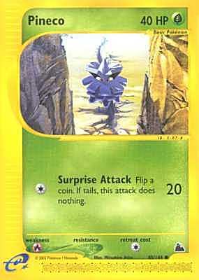 085 / 144 Pineco E- 07 comune (EN) -NEAR MINT-