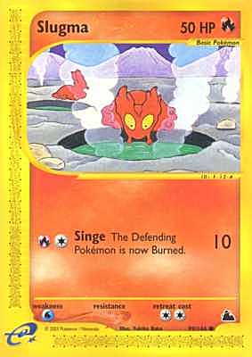 099 / 144 Slugma  F-12 comune (EN) -NEAR MINT-