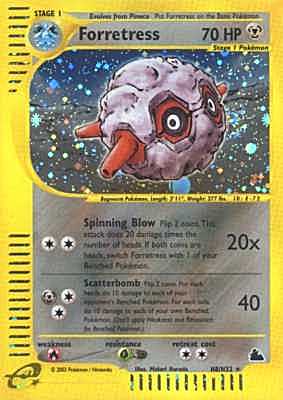 H08 / H32 Forretress rara foil (EN) -NEAR MINT-