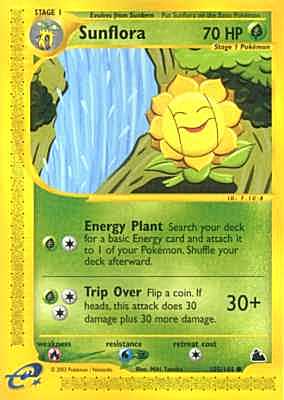 105 / 144 Sunflora comune (EN) -NEAR MINT-