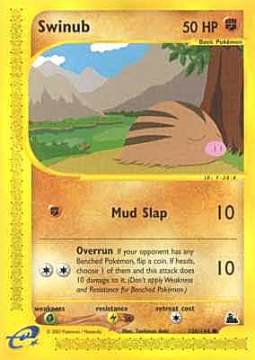 108 / 144 Swinub F- 30 comune (EN) -NEAR MINT-