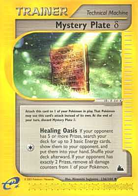 136 / 144 Mystery Plate Delta non comune (EN) -NEAR MINT-