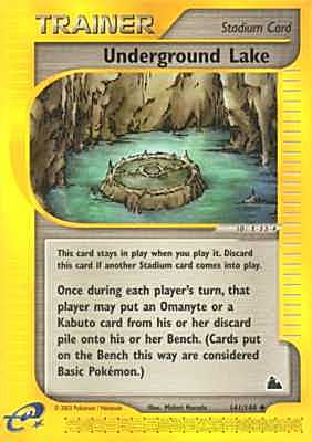 141 / 144 Underground Lake non comune (EN) -NEAR MINT-