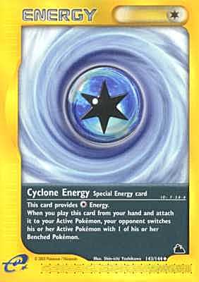 143 / 144 Cyclone Energy non comune (EN) -NEAR MINT-