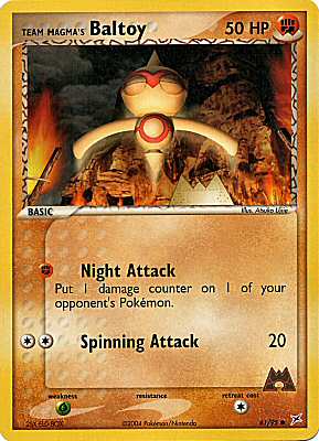 61 / 95 Team Magma's Baltoy comune (EN) -NEAR MINT-