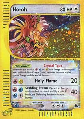 149 / 144 Ho-oh rara foil (EN) -NEAR MINT-