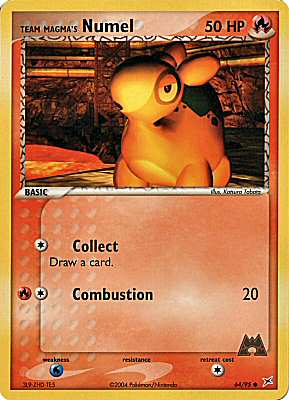 64 / 95 Team Magma's Numel comune (EN) -NEAR MINT-