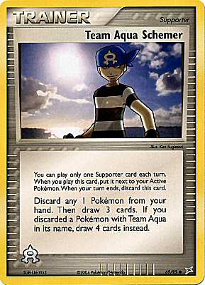 69 / 95 Team Aqua Schemer comune (EN) -NEAR MINT-