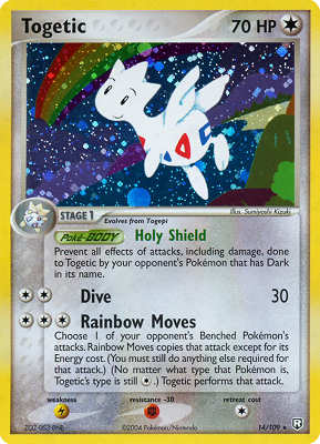 014 / 109 Togetic rara foil (EN) -NEAR MINT-