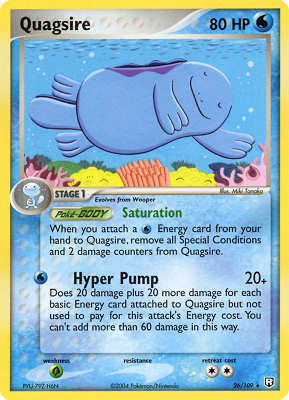 026 / 109 Quagsire rara (EN) -NEAR MINT-