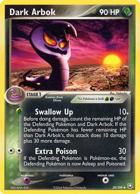 029 / 109 Dark Arbok non comune (EN) -NEAR MINT-