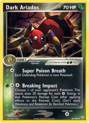 030 / 109 Dark Ariados non comune (EN) -NEAR MINT-