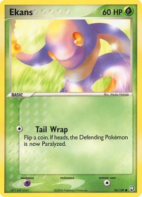 055 / 109 Ekans comune (EN) -NEAR MINT-