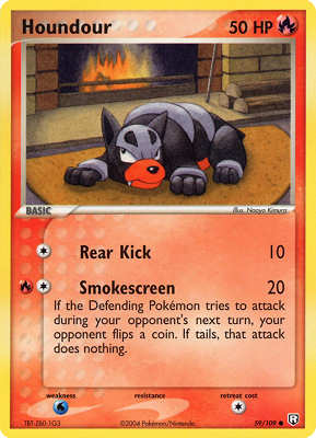 059 / 109 Houndour comune (EN) -NEAR MINT-