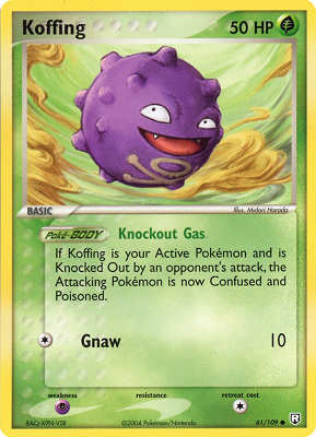 061 / 109 Koffing comune (EN) -NEAR MINT-