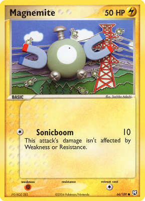 066 / 109 Magnemite comune (EN) -NEAR MINT-