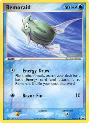 073 / 109 Remoraid comune (EN) -NEAR MINT-