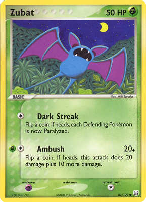 082 / 109 Zubat comune (EN) -NEAR MINT-