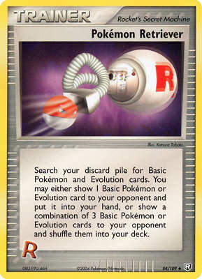 084 / 109 Pokemon Retriever non comune (EN) -NEAR MINT-