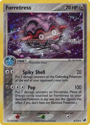 006 / 115 Forretress rara foil (EN) -NEAR MINT-