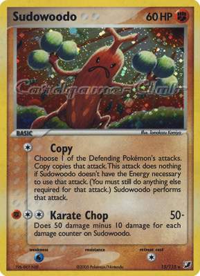 015 / 115 Sudowoodo rara foil (EN) -NEAR MINT-