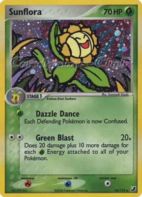 016 / 115 Sunflora rara foil (EN) -NEAR MINT-