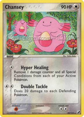 020 / 115 Chansey rara (EN)  -PLAYED-