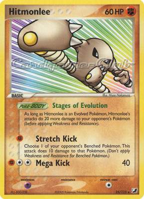 025 / 115 Hitmonlee rara (EN) -NEAR MINT-