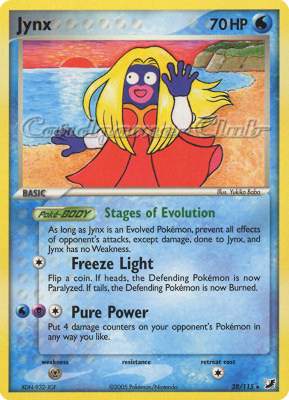028 / 115 Jynx rara (EN) -NEAR MINT-