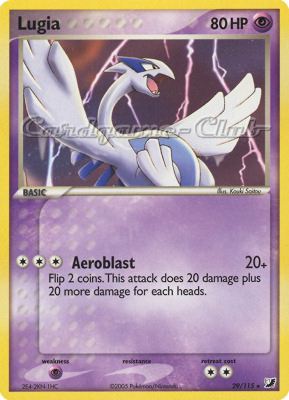 029 / 115 Lugia rara (EN) -NEAR MINT-