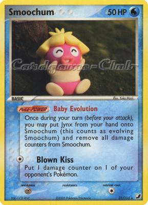 031 / 115 Smoochum rara (EN) -NEAR MINT-