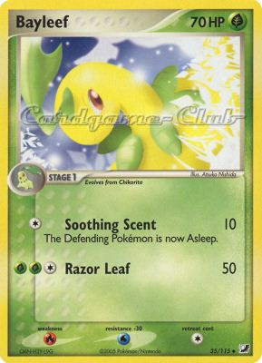 035 / 115 Bayleef non comune (EN) -NEAR MINT-