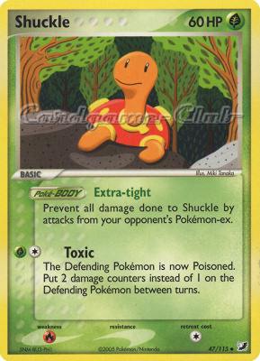 047 / 115 Shuckle non comune (EN) -NEAR MINT-