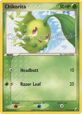 051 / 115 Chikorita comune (EN) -NEAR MINT-