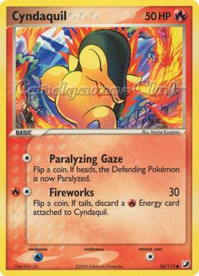 054 / 115 Cyndaquil comune (EN) -NEAR MINT-
