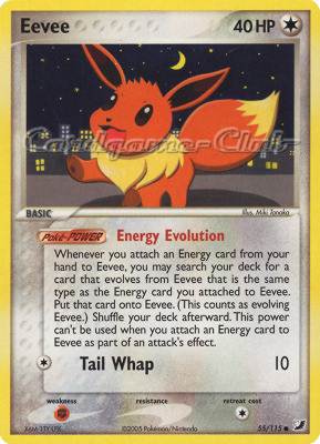 055 / 115 Eevee comune (EN) -NEAR MINT-