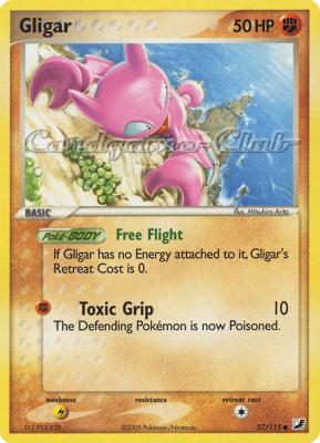 057 / 115 Gligar comune (EN) -NEAR MINT-