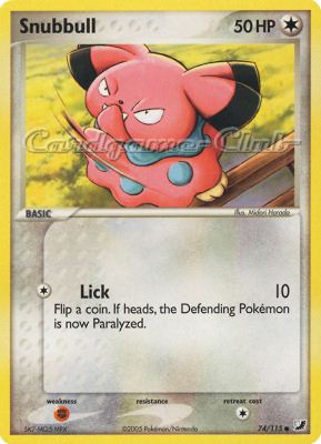 074 / 115 Snubbull comune (EN) -NEAR MINT-