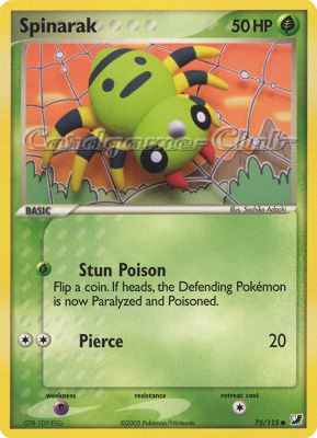 075 / 115 Spinarak comune (EN) -NEAR MINT-