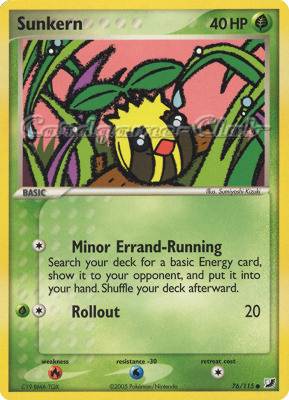 076 / 115 Sunkern comune (EN) -NEAR MINT-