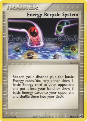 081 / 115 Energy Recycle System non comune (EN) -NEAR MINT-