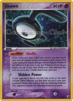 E / 28 Unown rara foil (EN) -NEAR MINT-