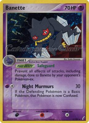 001 / 100 Banette rara foil (EN) -NEAR MINT-