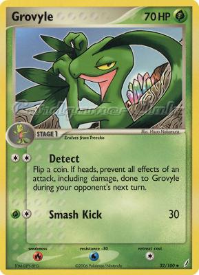 032 / 100 Grovyle non comune (EN) -NEAR MINT-