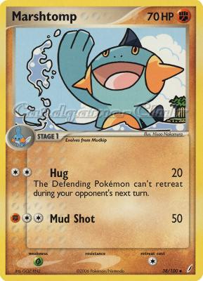038 / 100 Marshtomp non comune (EN) -NEAR MINT-