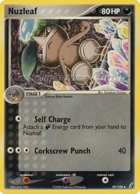 039 / 100 Nuzleaf non comune (EN) -NEAR MINT-