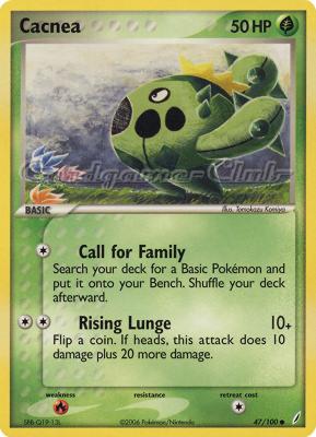 047 / 100 Cacnea comune (EN) -NEAR MINT-