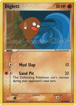 050 / 100 Diglett comune (EN) -NEAR MINT-